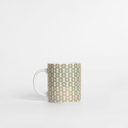 Dhikr White Motif Design Mug