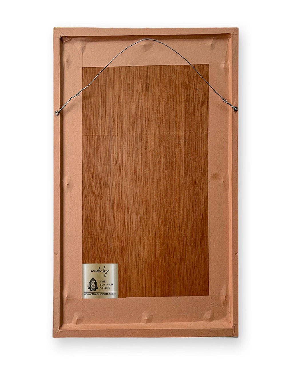Zikr Minimal Glass Frame (English Meaning)