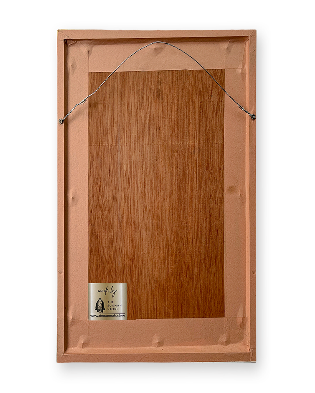 Zikr Minimal Glass Frame (English Meaning)