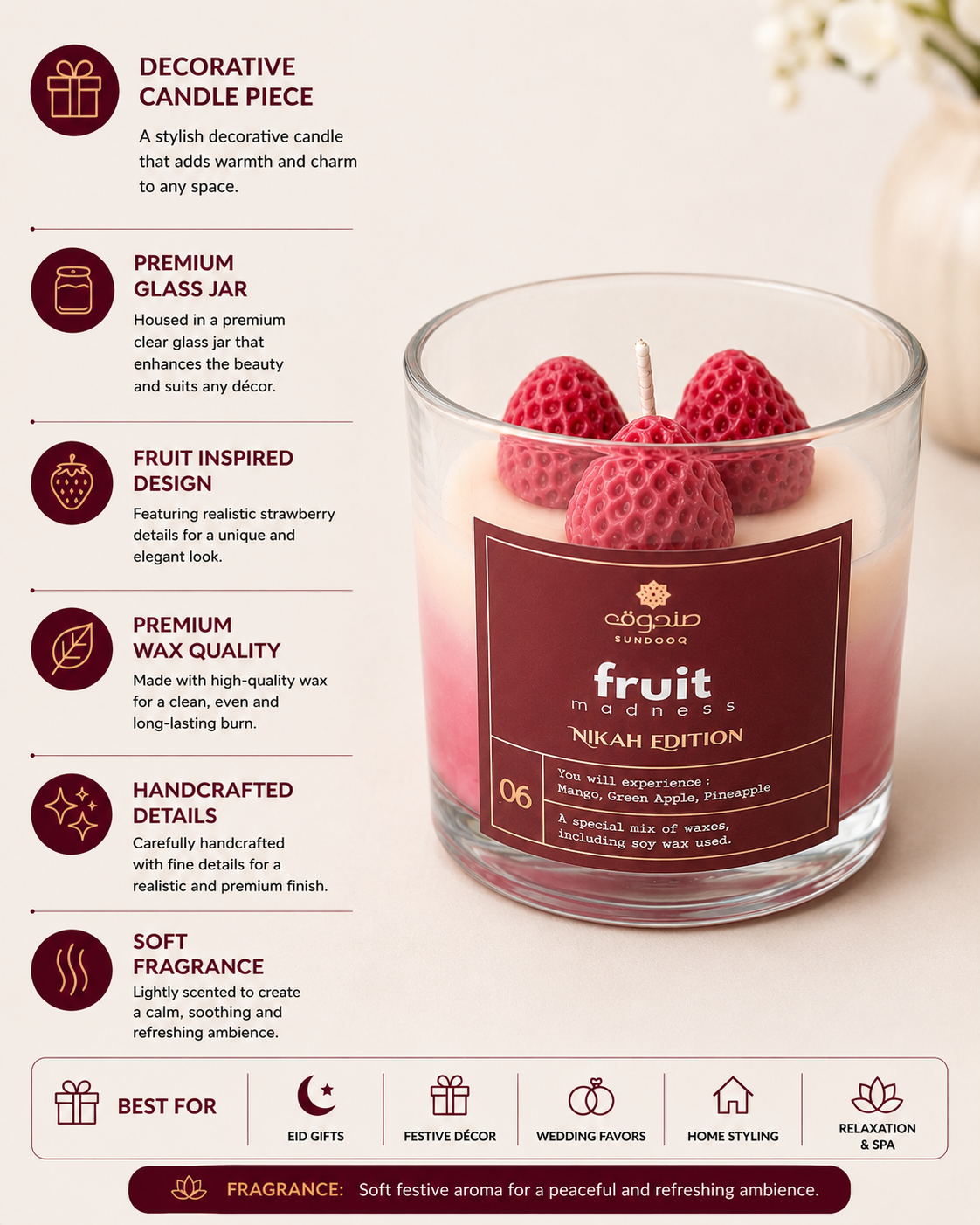 Fruit Madness Candle