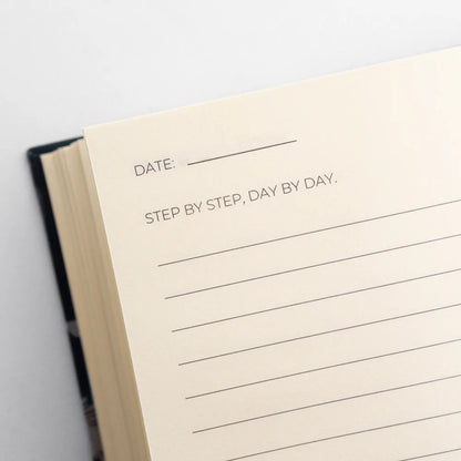 Grow Through What you go through Gold Foiled Notebook