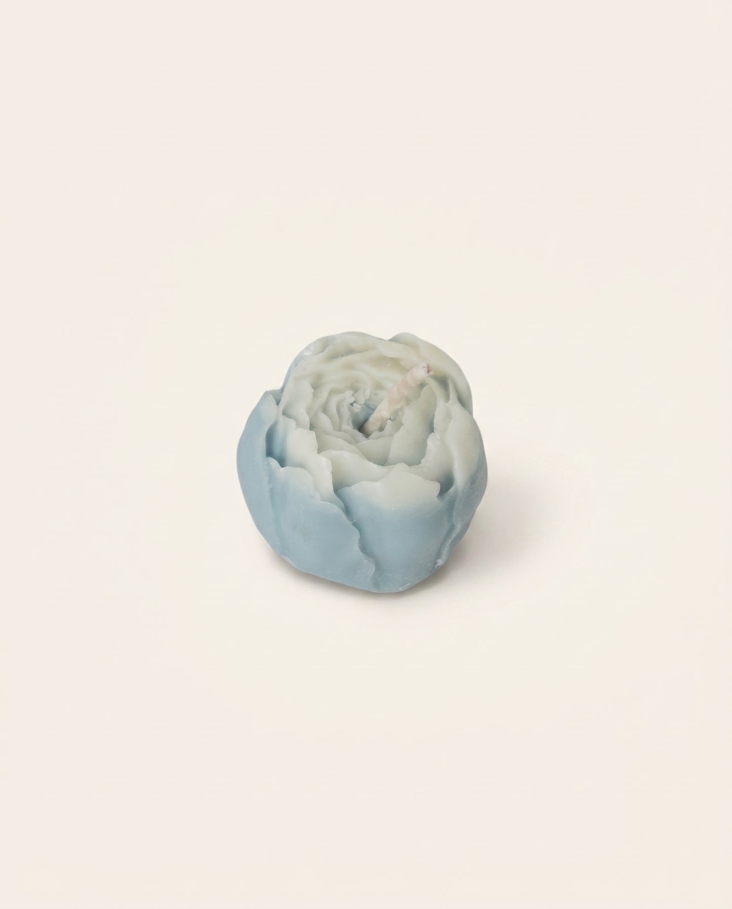 Blue Core Peony Candle Bouquet