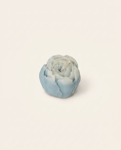 Blue Core Peony Candle Bouquet