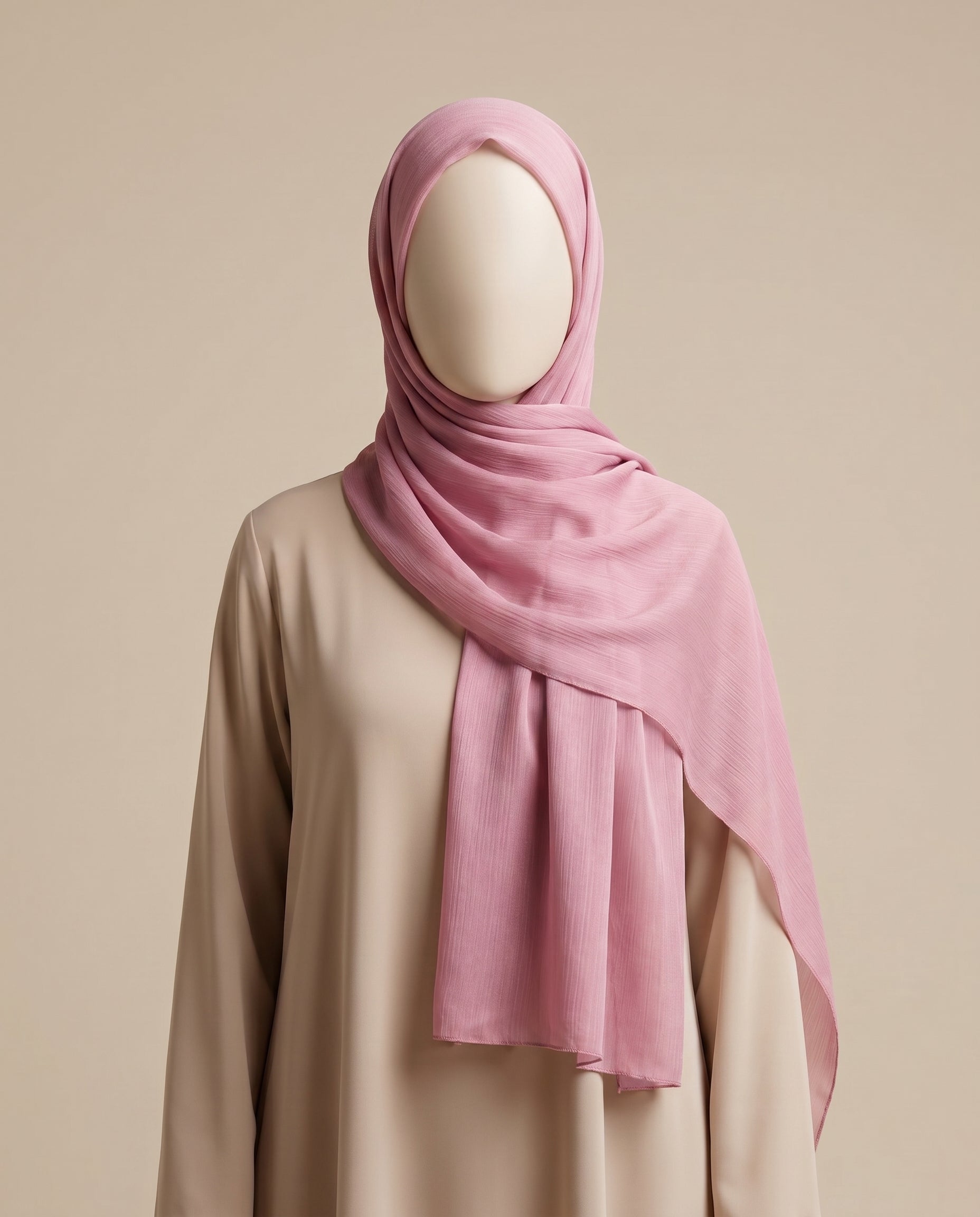 Pashmina Hijab Flamingo Pink (PFP)