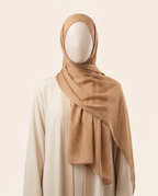 Pashmina Hijab Carob Brown  (PCB)