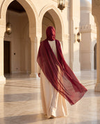 Pashmina Hijab Dark Maroon (PDM)