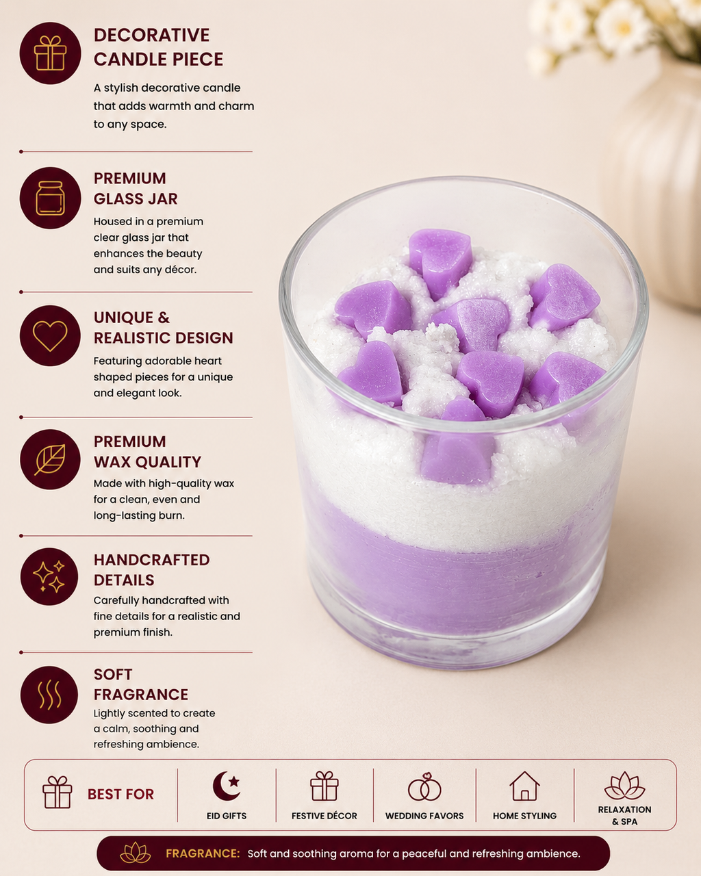 Heart Candle