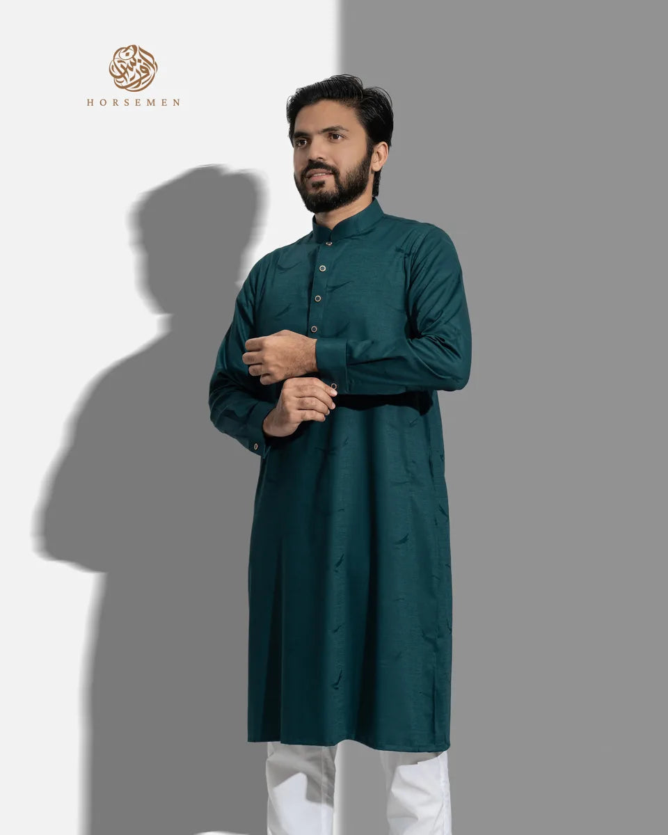 Supreme Panjabi | Petrol Blue