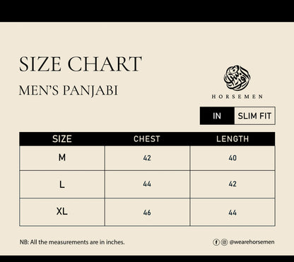 Supreme Panjabi | Petrol Blue