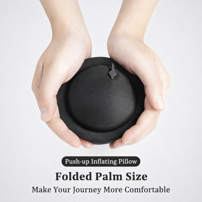 Inflatable Pillow hand press feature