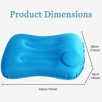 Inflatable Pillow hand press feature