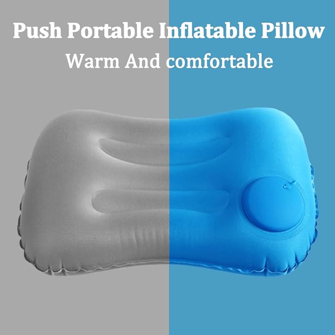 Inflatable Pillow hand press feature