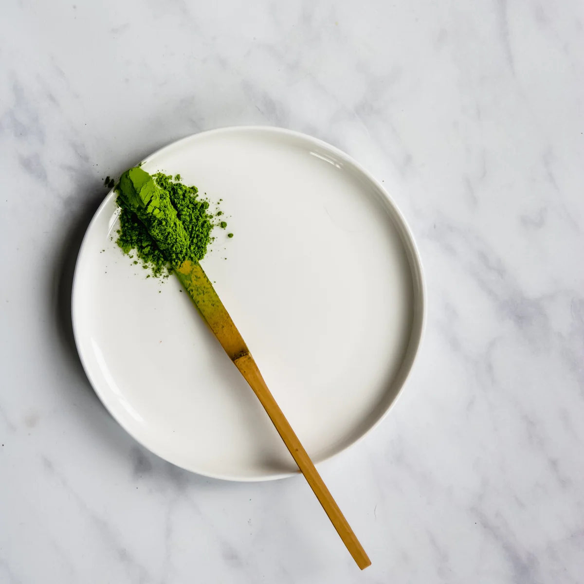 Japanese White Bamboo Spoon