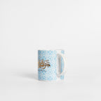 Jazakallah khairan Blue Calligraphy  Mug