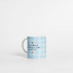 Jazakallah khairan Blue Calligraphy  Mug