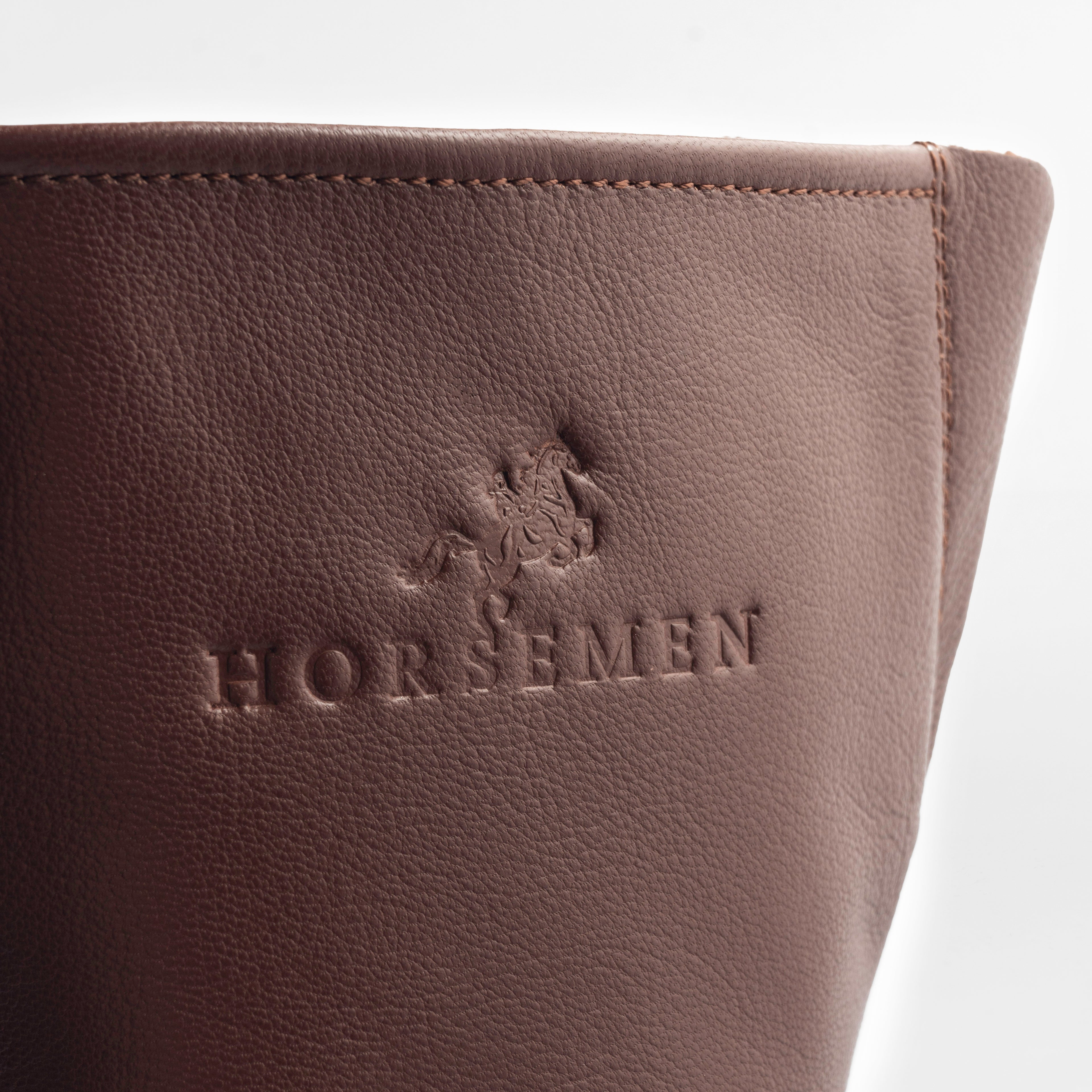 Leather socks - Brown