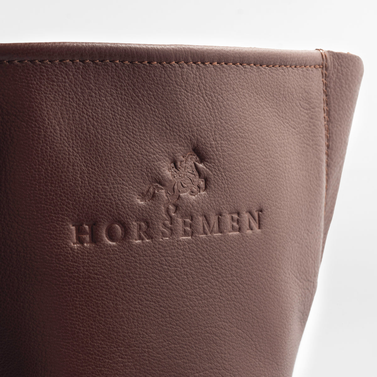 Leather socks - Brown