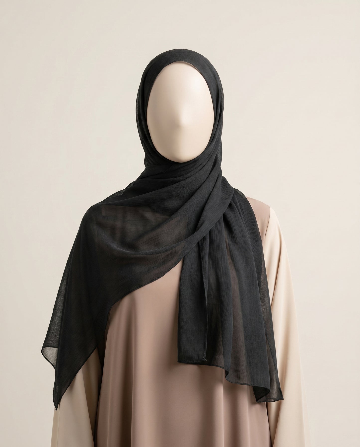 Pashmina Hijab Black (PBK)