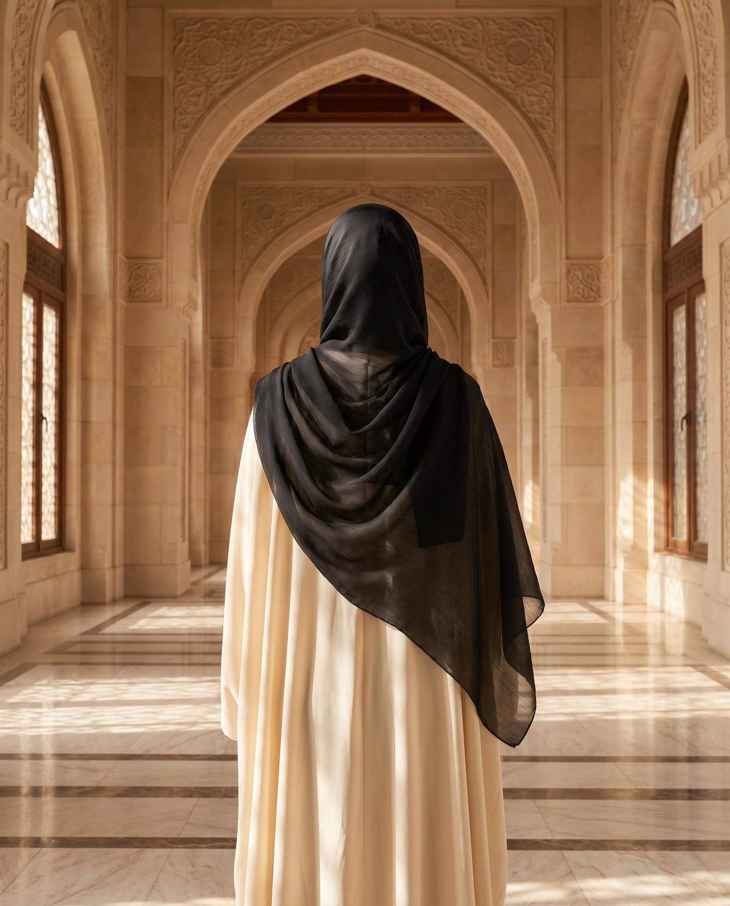 Pashmina Hijab Black (PBK)