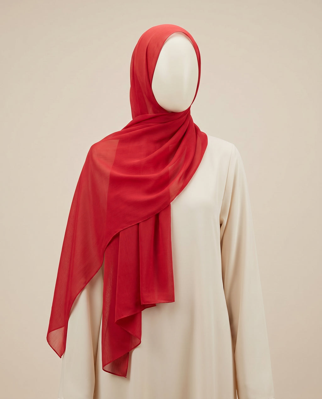 Pashmina Hijab Blood Red (PBR)