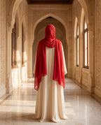 Pashmina Hijab Blood Red (PBR)