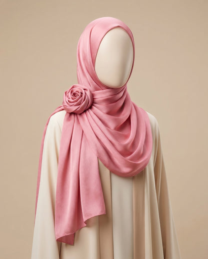 Pashmina Hijab Canon pink (PCP)