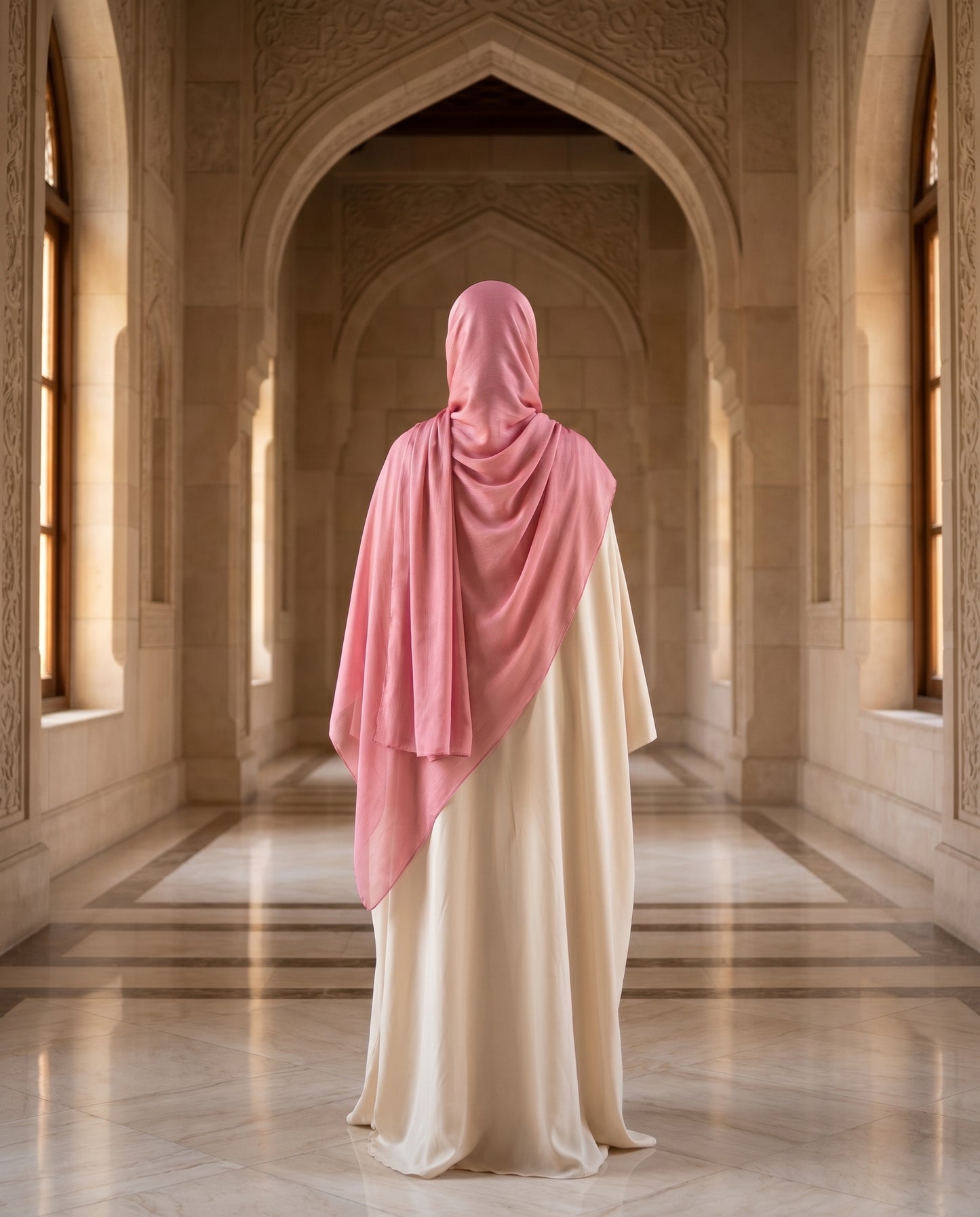 Pashmina Hijab Canon pink (PCP)