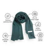 Pashmina Hijab Emerald Green (PEG)