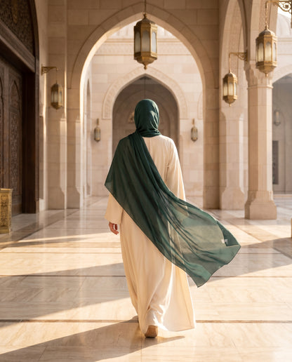 Pashmina Hijab Emerald Green (PEG)