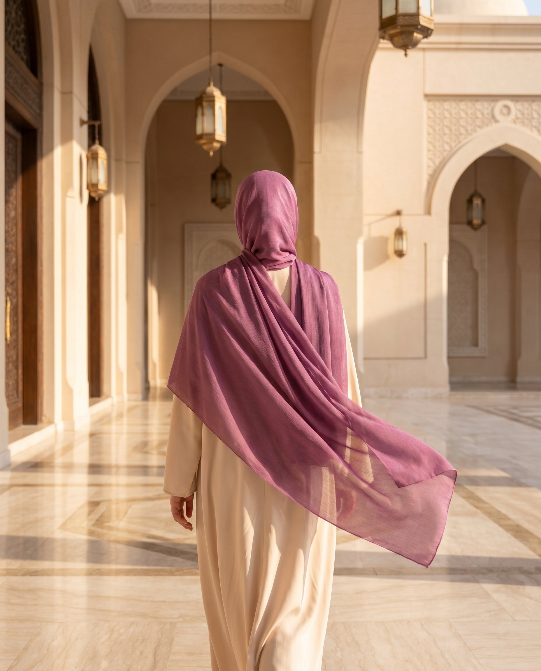 Pashmina Hijab Grape Purple (PGP)