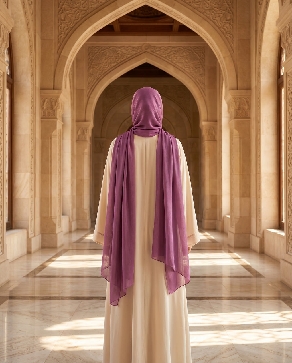 Pashmina Hijab Grape Purple (PGP)