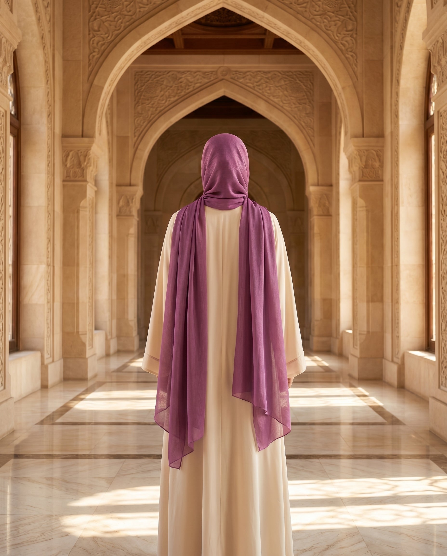 Pashmina Hijab Grape Purple (PGP)