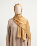 Pashmina Hijab Metallic Golden (PMG)