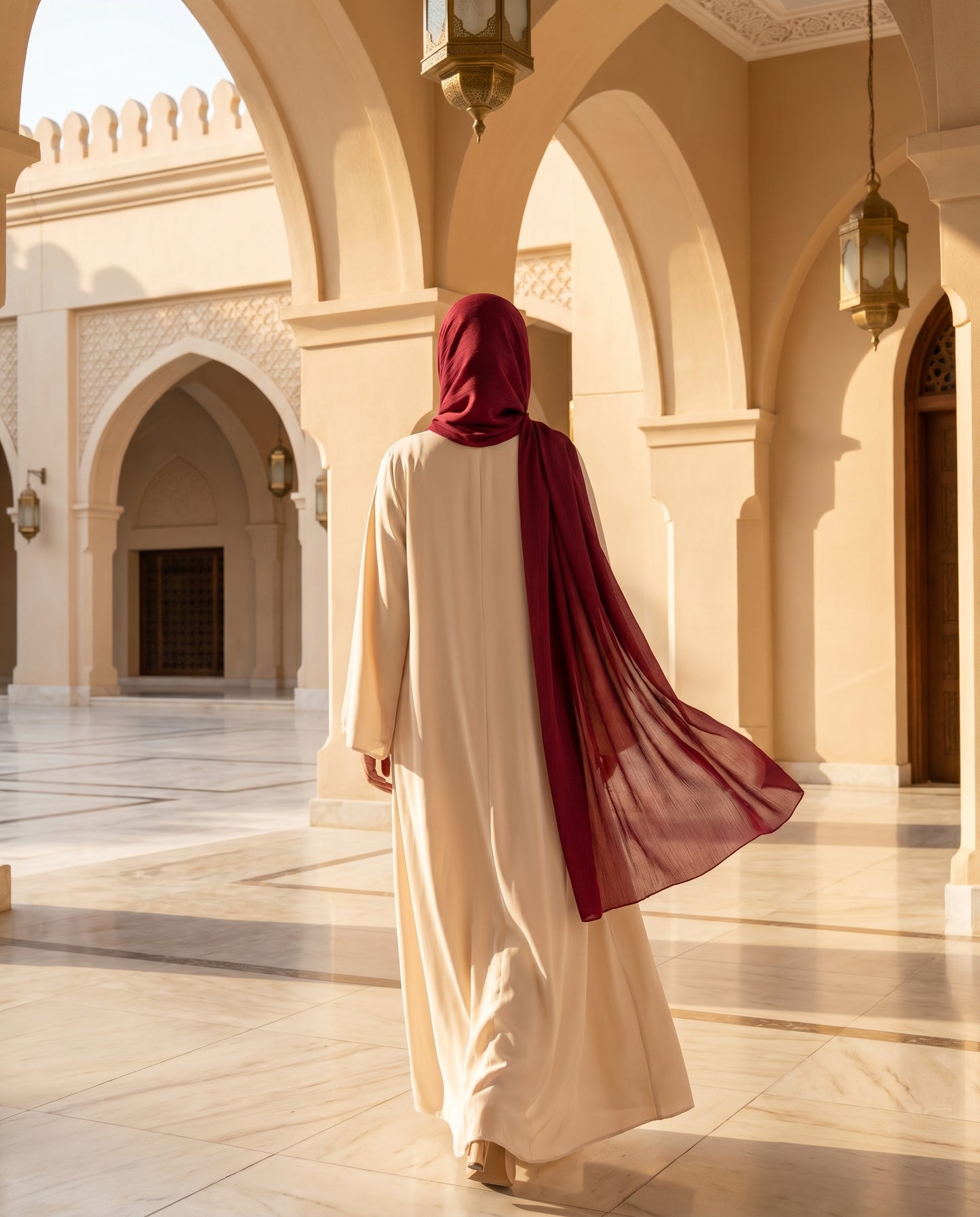 Pashmina Hijab Royal Maroon (PRM)