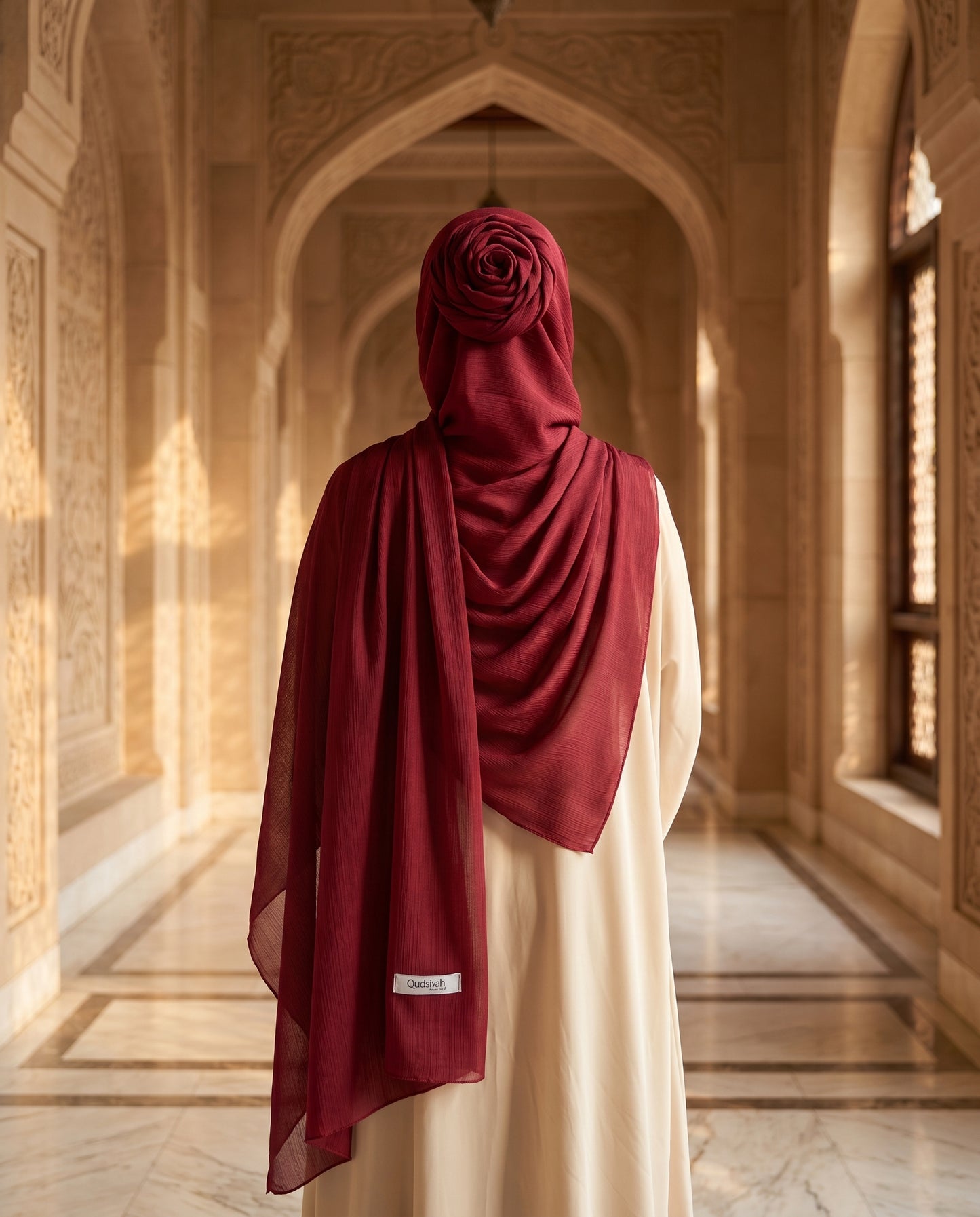 Pashmina Hijab Royal Maroon (PRM)