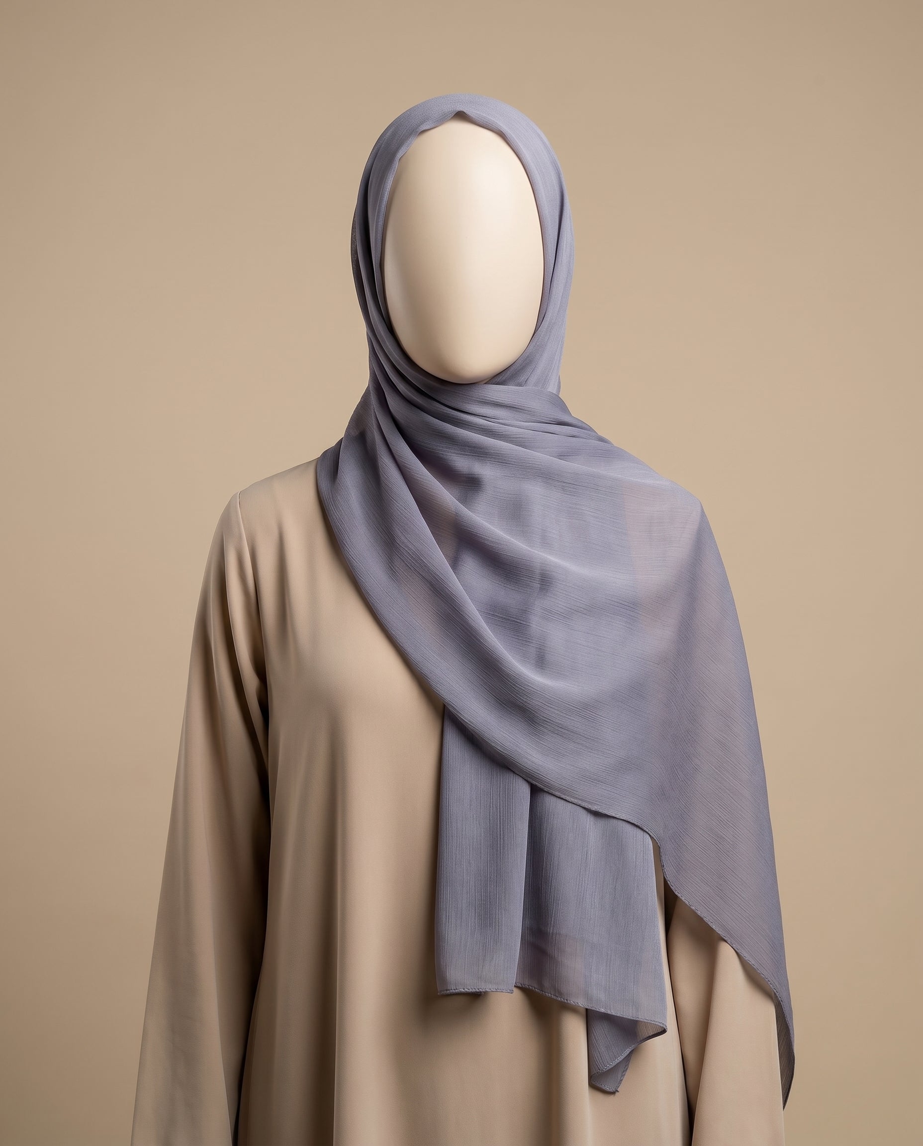 Pashmina Hijab Slate Gray (PSG)