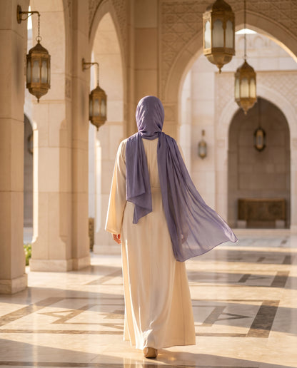 Pashmina Hijab Slate Gray (PSG)