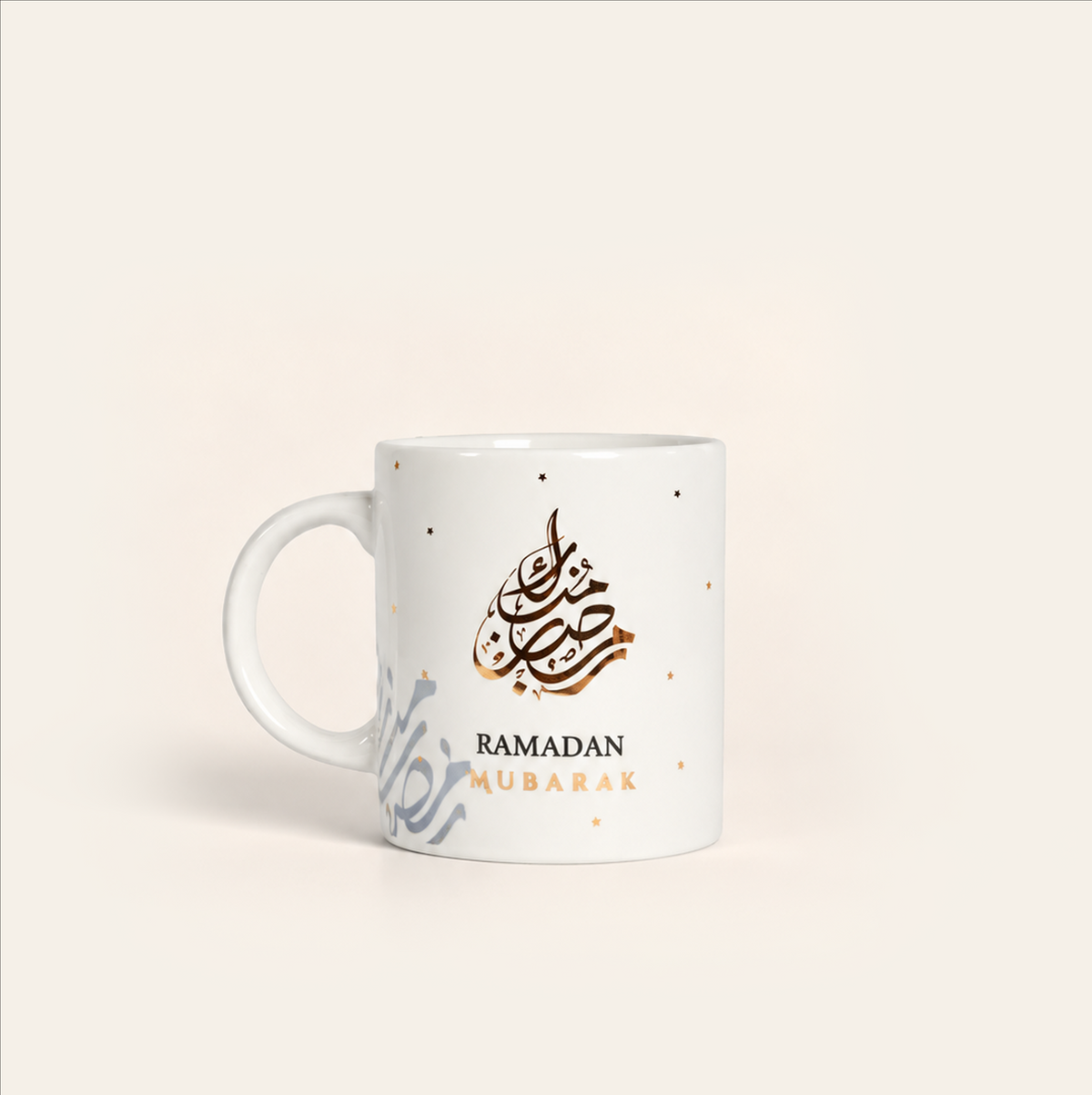 Ramadan Mubarak Calligraphy Themed Mug V-2