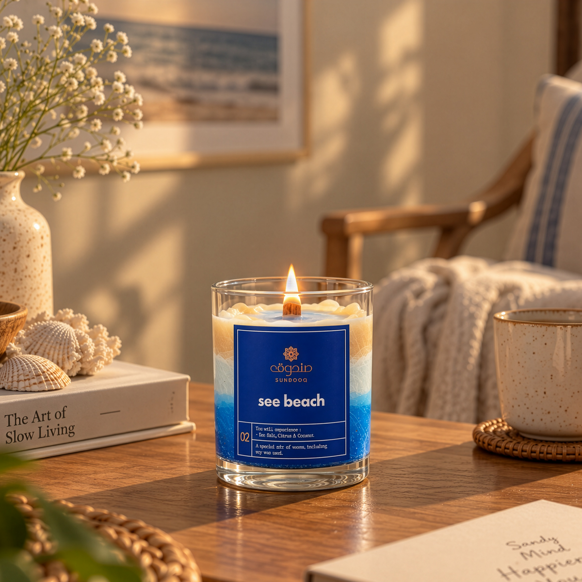 See Beach Scented Candle