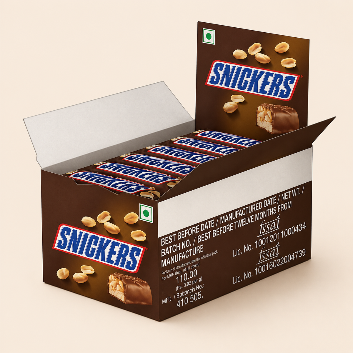 Snickers Chocolate 12g 40 Pcs Box