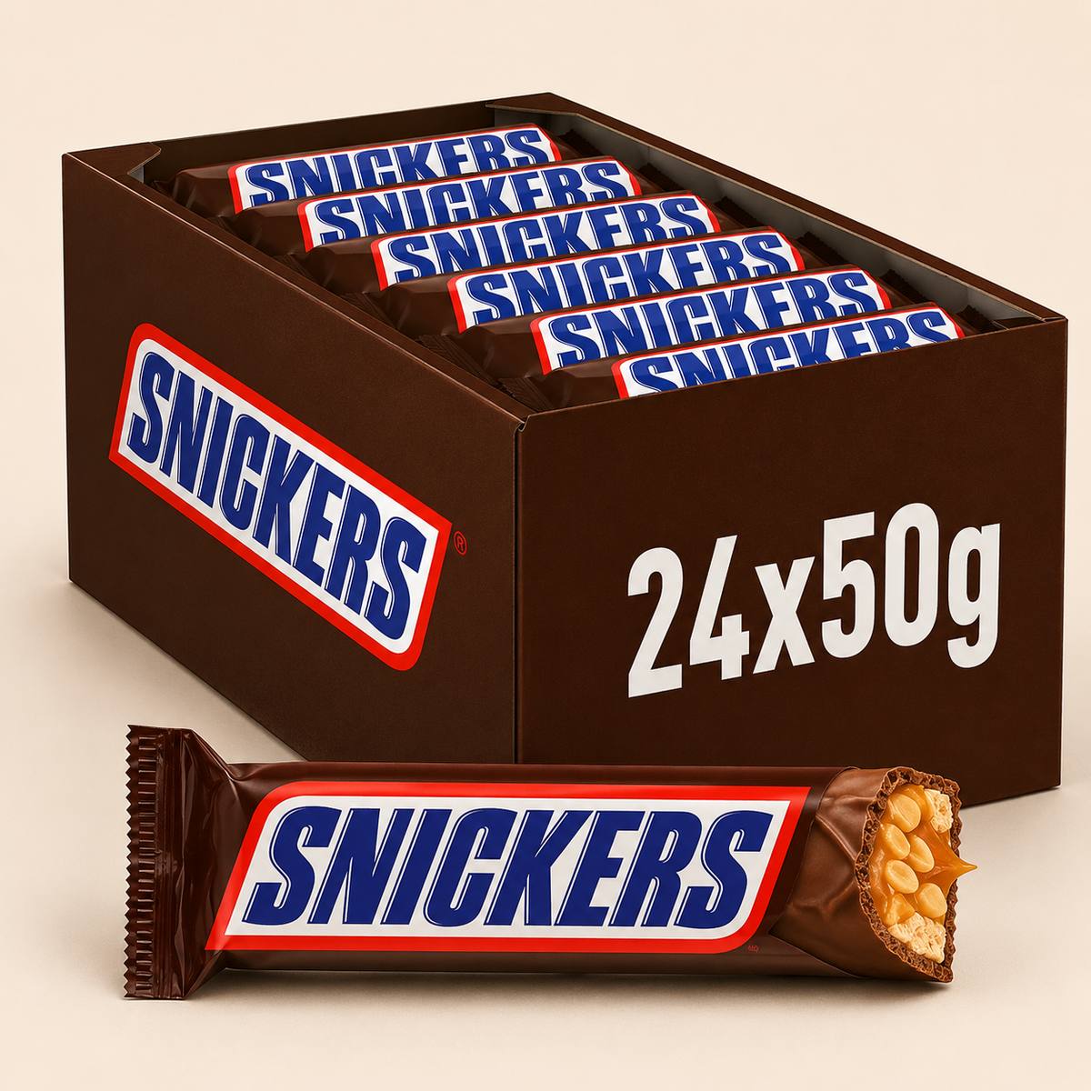 Snickers Chocolate 50g 24 Pcs Box