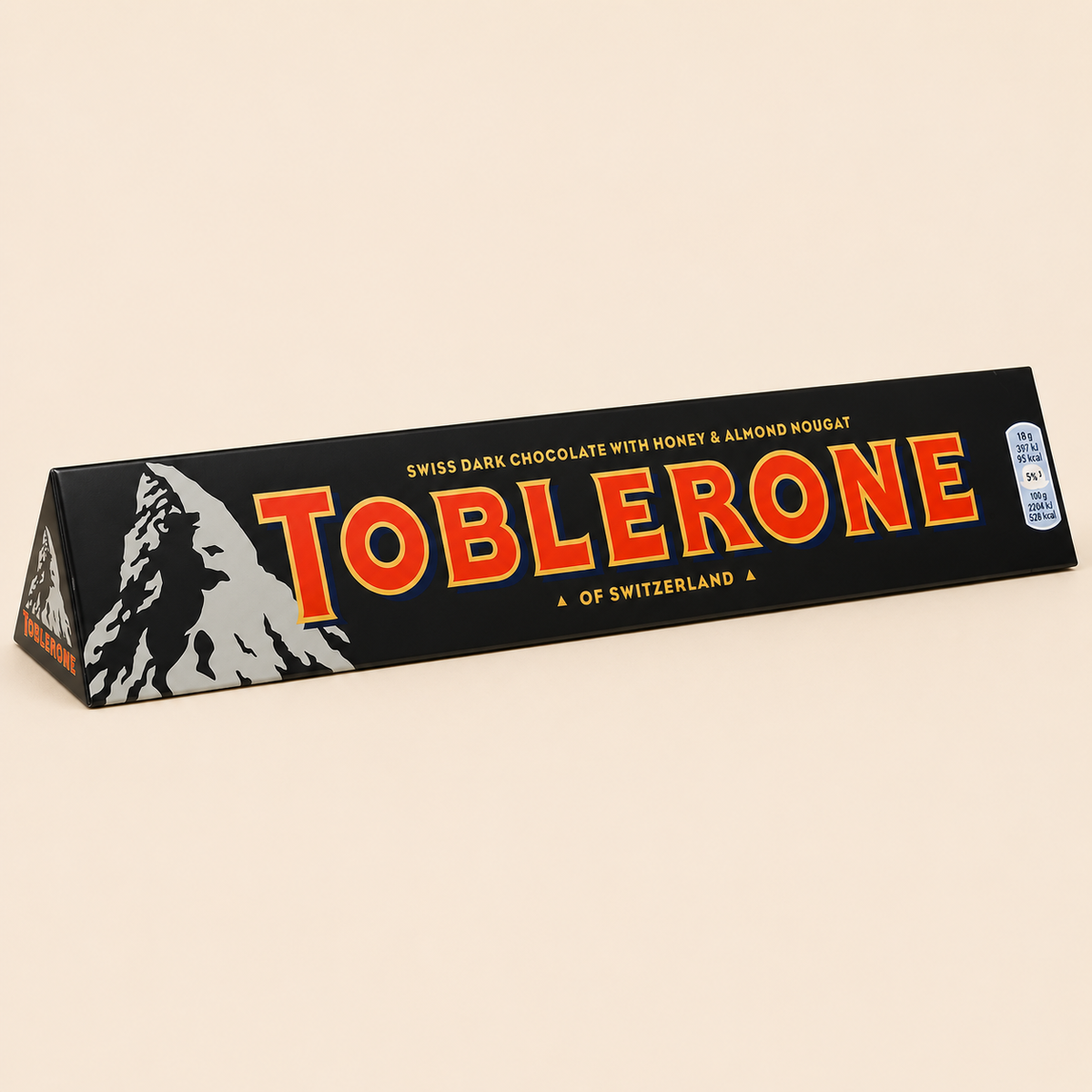 Toblerone Dark Chocolate with Honey & Almond 360g