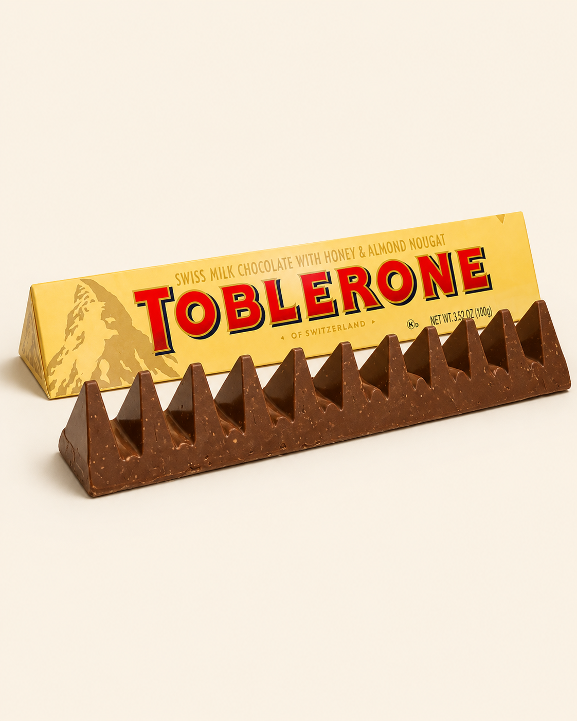 Toblerone Swiss Milk Chocolate Bar 100g