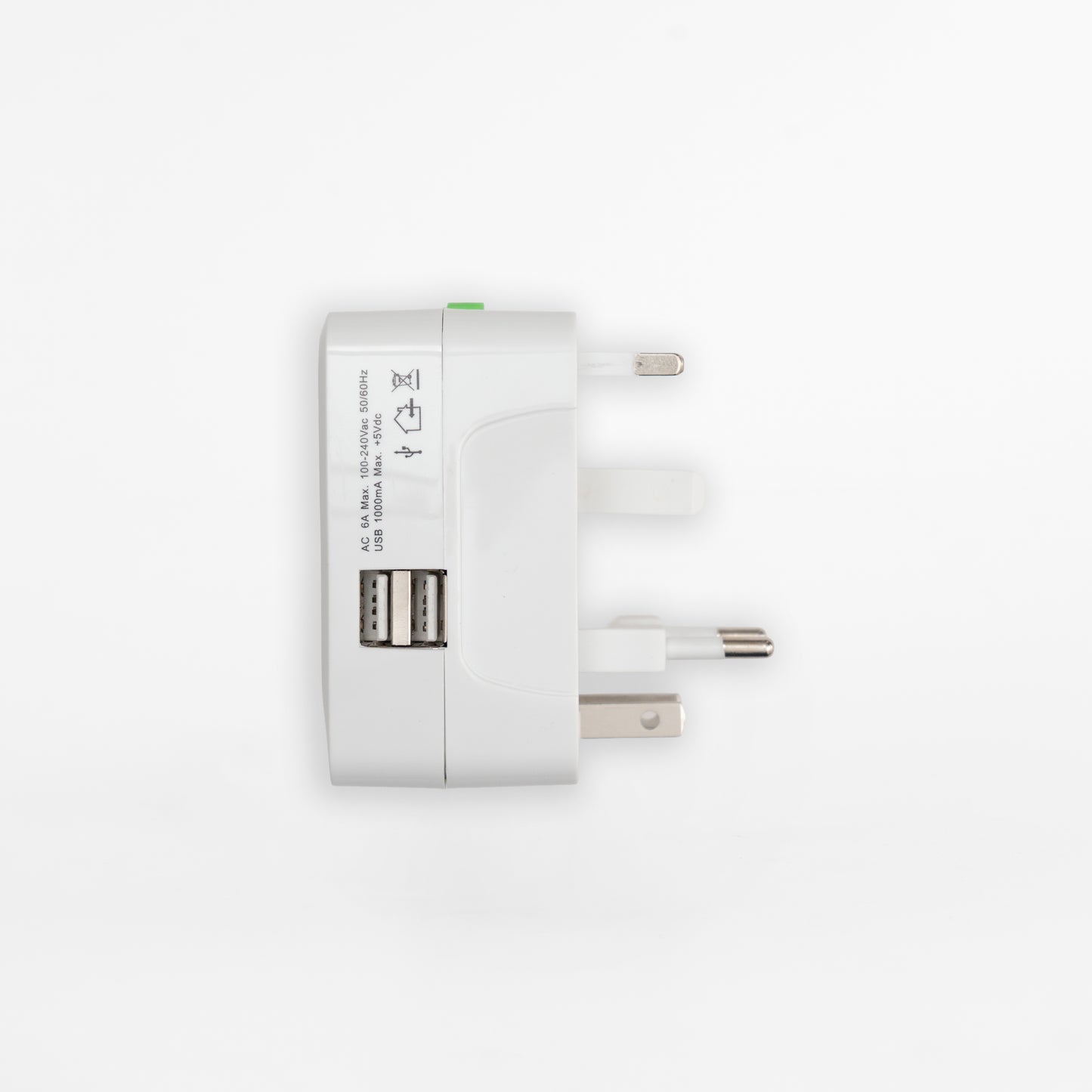 Universal Travel Adapter With USB Port 150 Countries