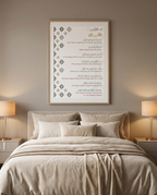 Ayatul Kursi English Meaning Frame