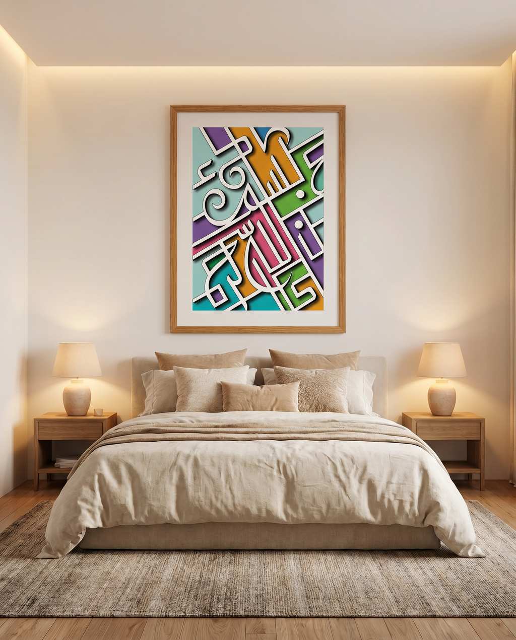 Bismillah Calligraphy Frame