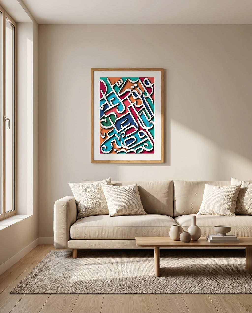 Tawakkul Dua Sabr Calligraphy Frame