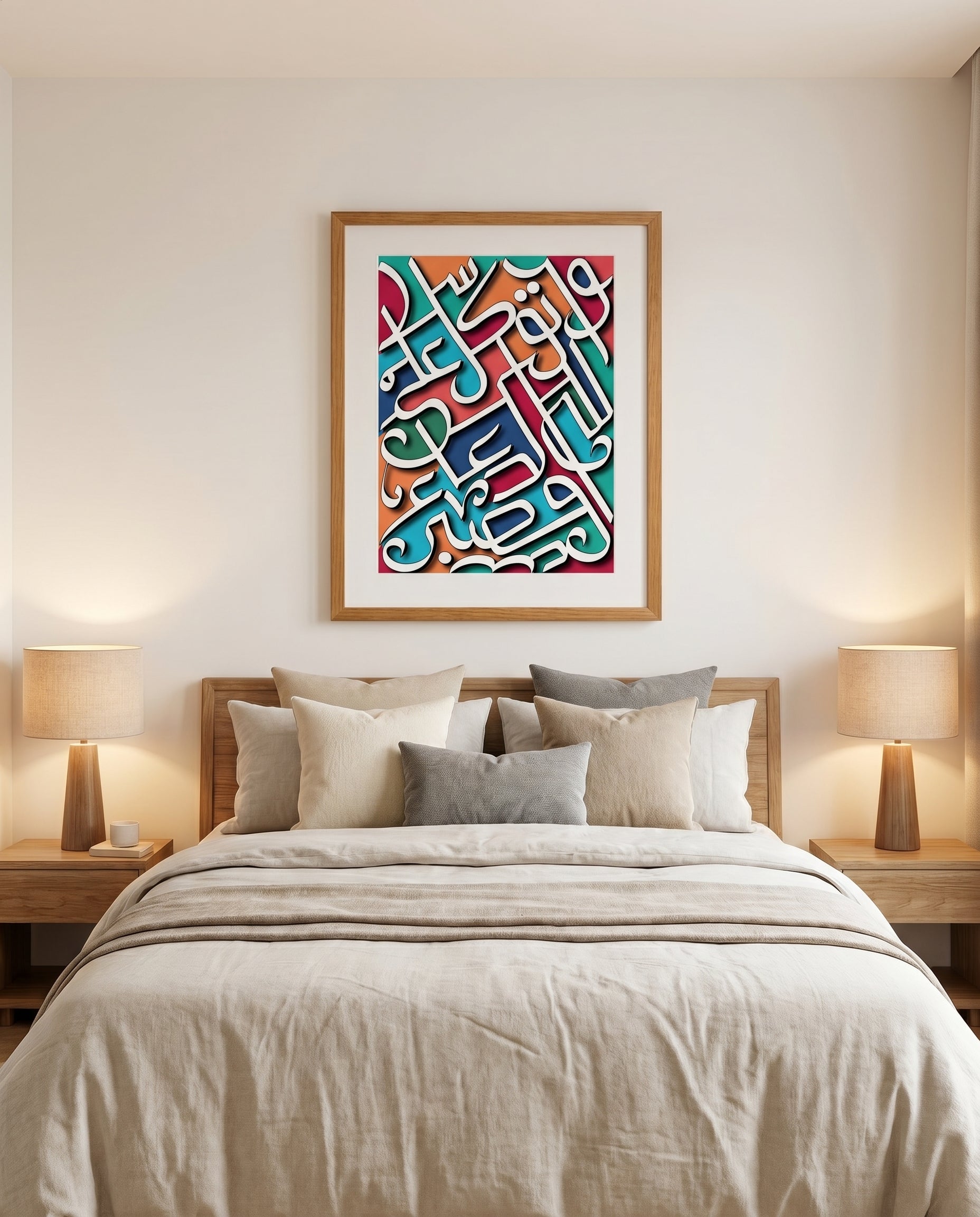 Tawakkul Dua Sabr Calligraphy Frame