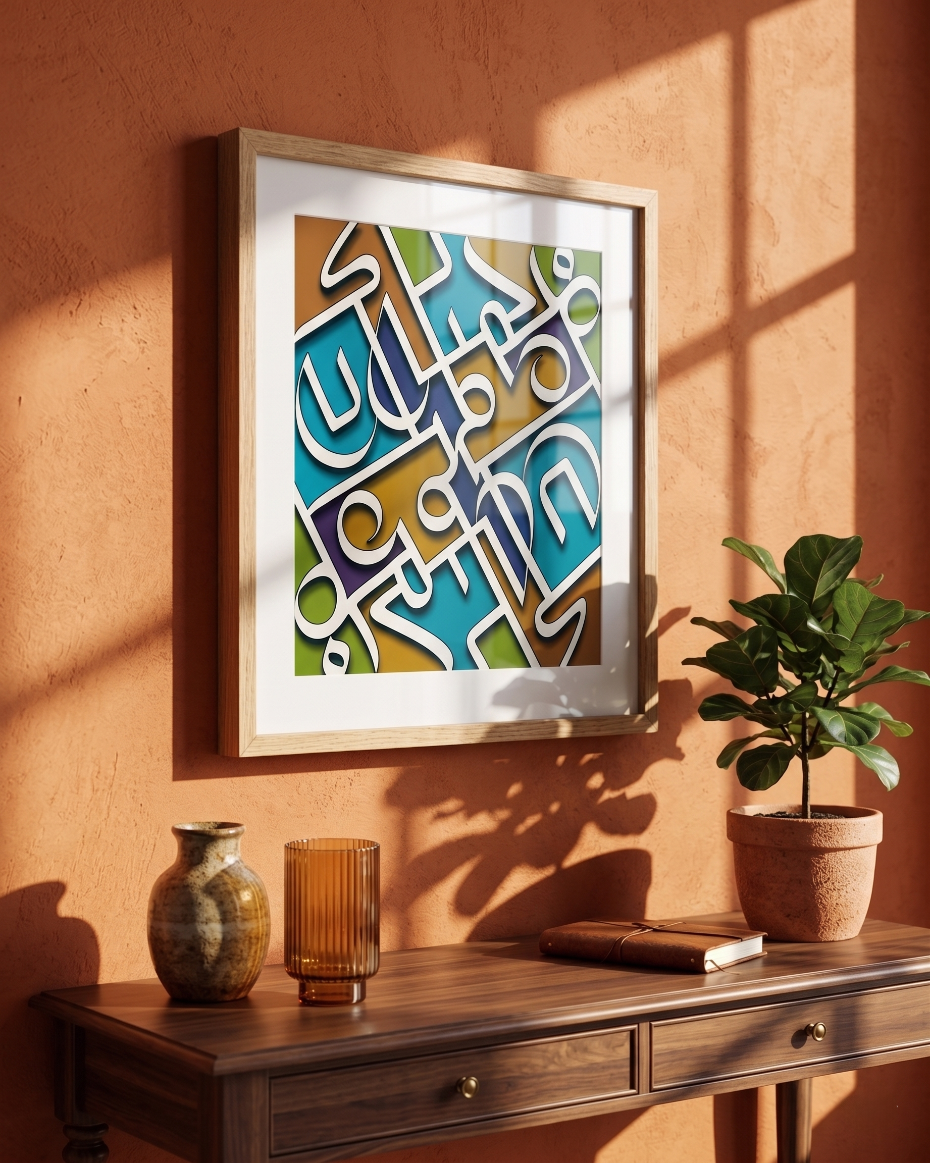 Salam Calligraphy Frame