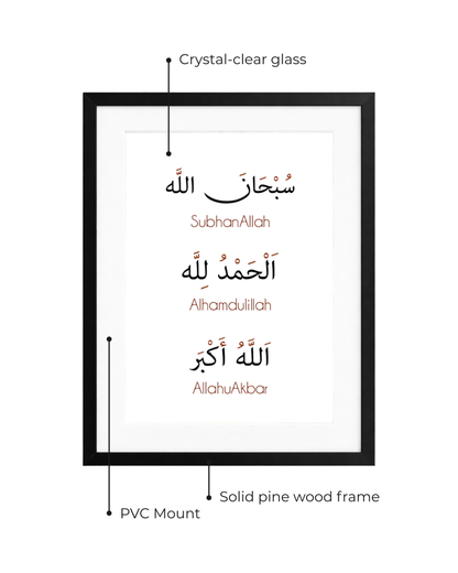 Zikr Minimal Glass Frame